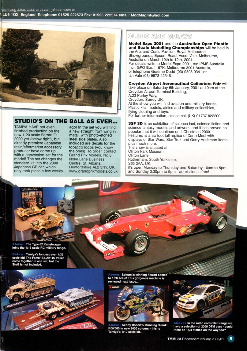 Tamiya Model Magazine 083 (2000-12)
